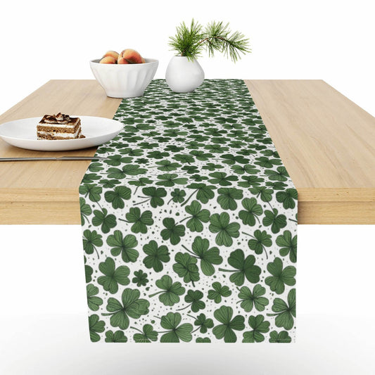 Clovers Polyester Table Runner - DeRose Seasonal