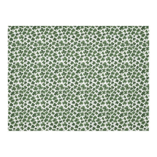 Clovers Polyester Tablecloth Polyester Tablecloth 70"x 52" DeRose Seasonal