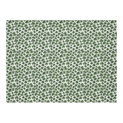 Clovers Polyester Tablecloth Polyester Tablecloth 70"x 52" DeRose Seasonal