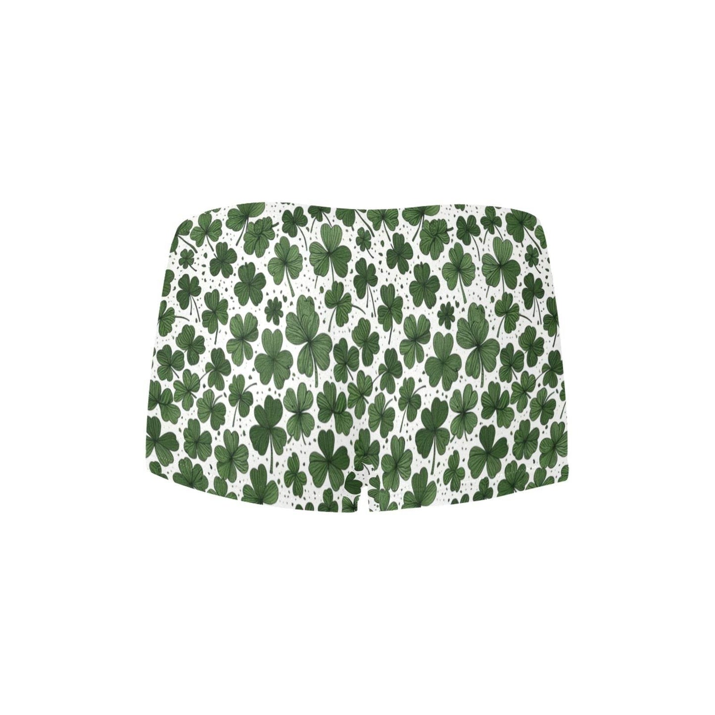 Clovers Women's Underwear Briefs Women's Boyshort Panties (Model L31) - DeRose Seasonal