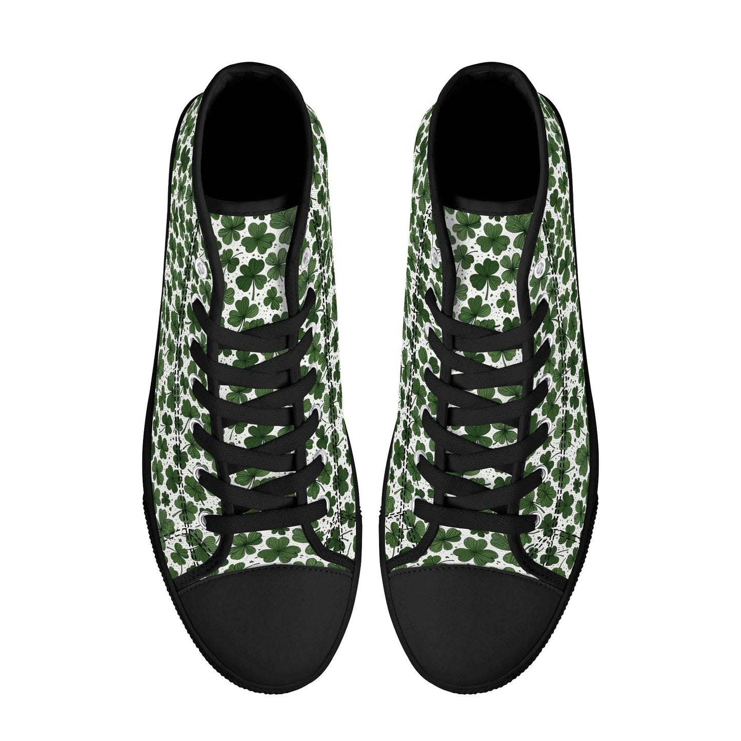 Clovers Women's High Top Canvas Shoes - DeRose Seasonal