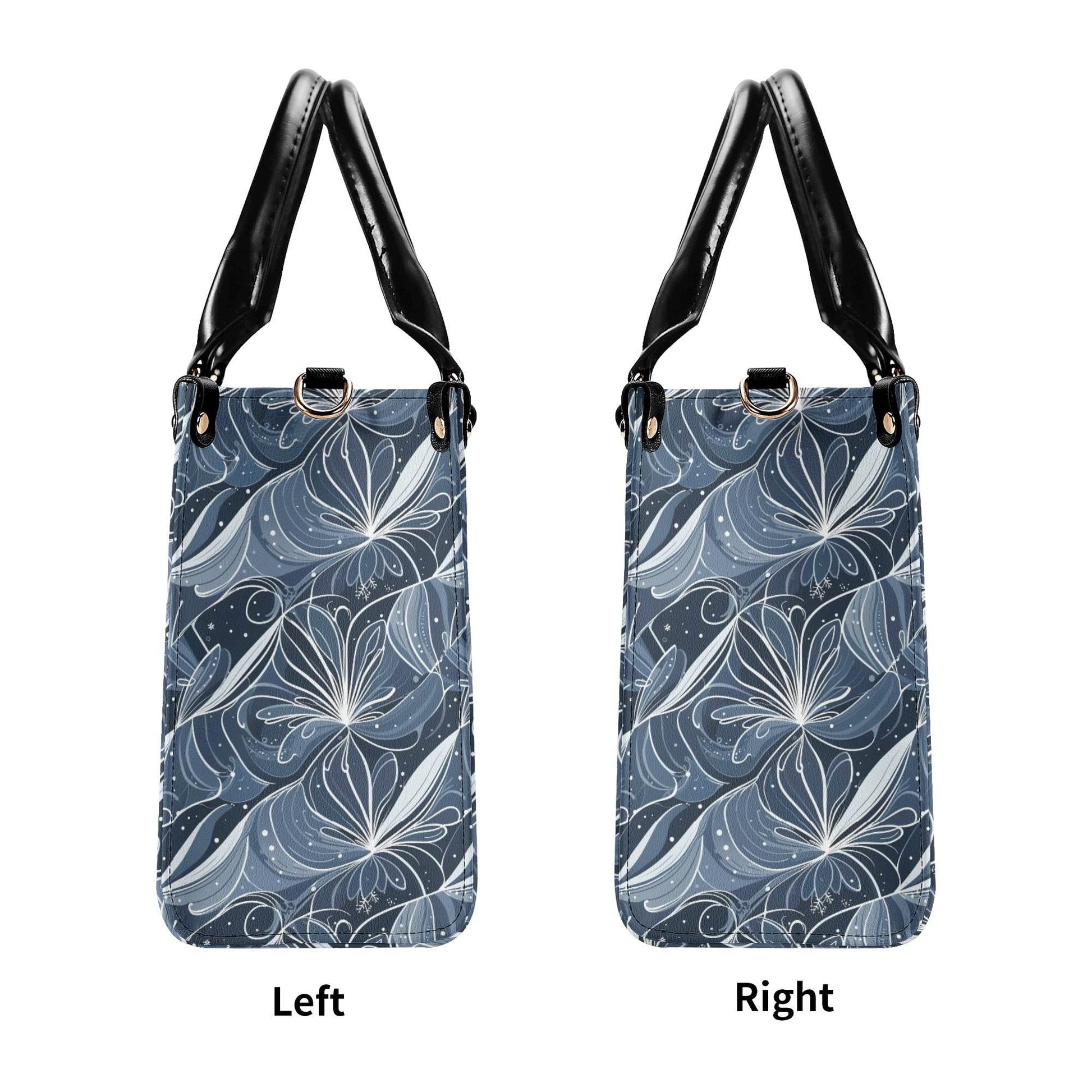 Cold Wind Luxury Women Leather Handbag (3 sizes) - DeRose Seasonal