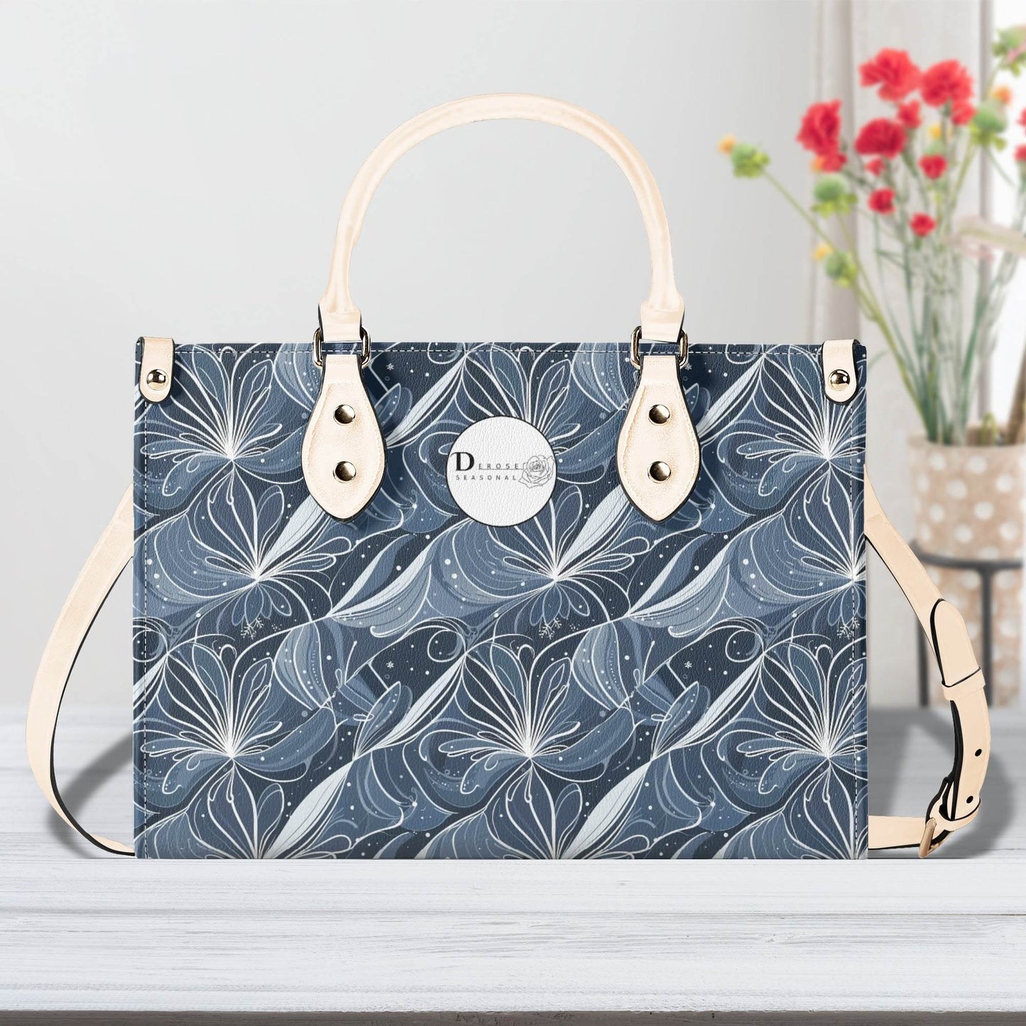 Cold Wind Luxury Women Leather Handbag (3 sizes) - DeRose Seasonal