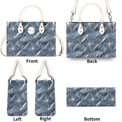 Cold Wind Luxury Women Leather Handbag (3 sizes) - DeRose Seasonal