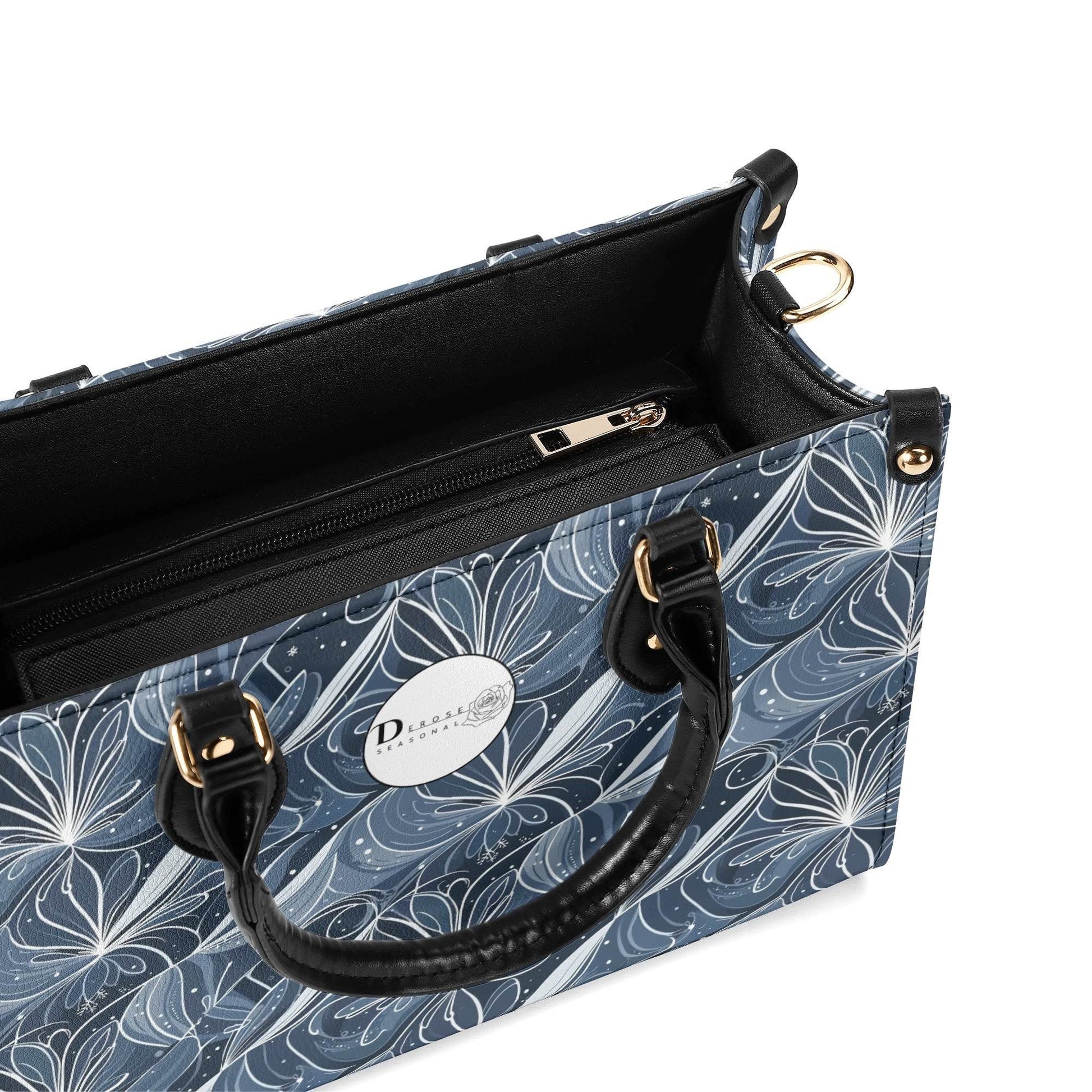 Cold Wind Luxury Women Leather Handbag (3 sizes) - DeRose Seasonal