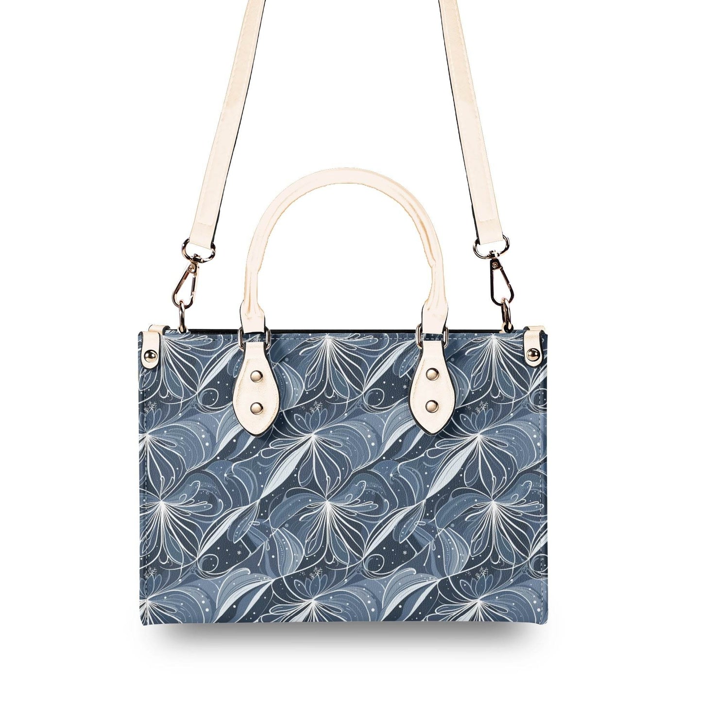 Cold Wind Luxury Women Leather Handbag (3 sizes) - DeRose Seasonal