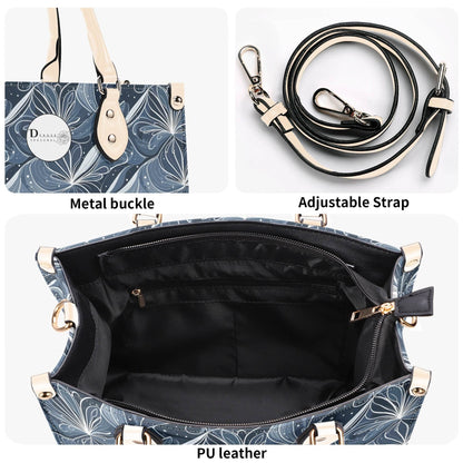 Cold Wind Luxury Women Leather Handbag (3 sizes) - DeRose Seasonal