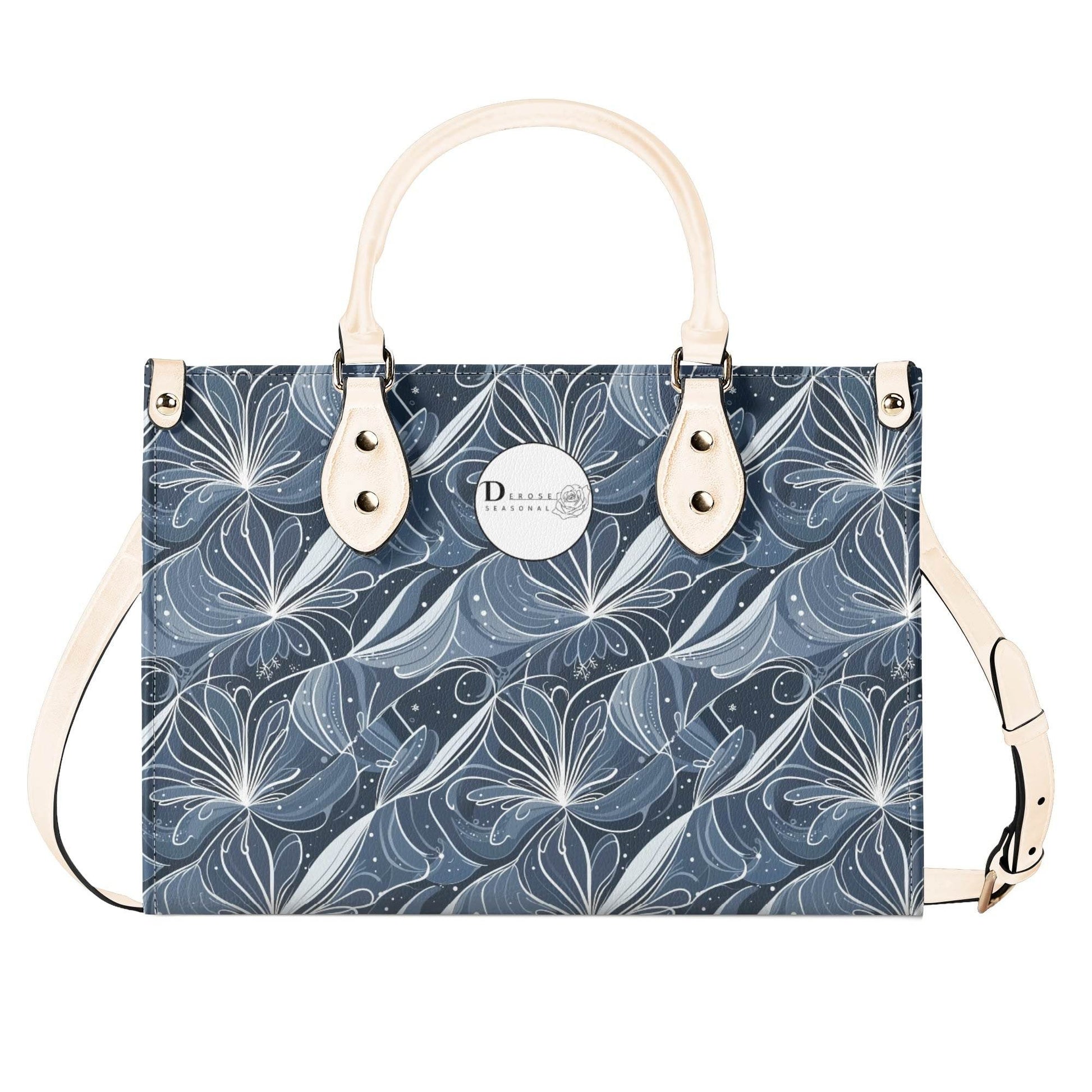 Cold Wind Luxury Women Leather Handbag (3 sizes) - DeRose Seasonal
