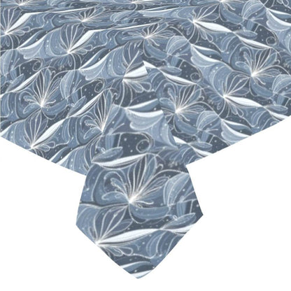 Cold Wind Polyester Tablecloth Polyester Tablecloth 70"x 52" DeRose Seasonal