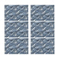 Cold Wind Table Placemat (set of 6) Placemats 12" x 18" (Set of 6) DeRose Seasonal