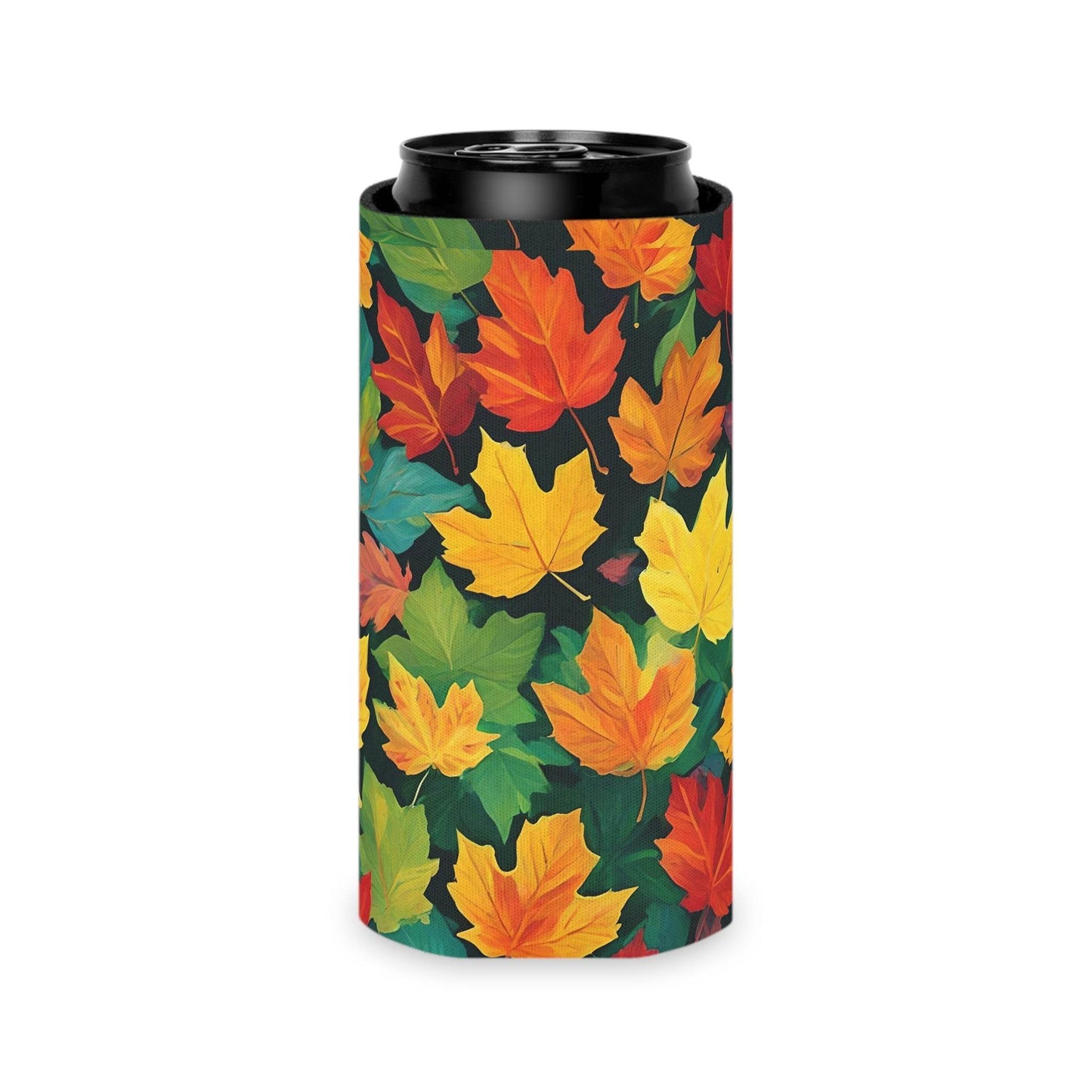 Colored Leaf Can Cooler BOGO 50% off - DeRose Seasonal