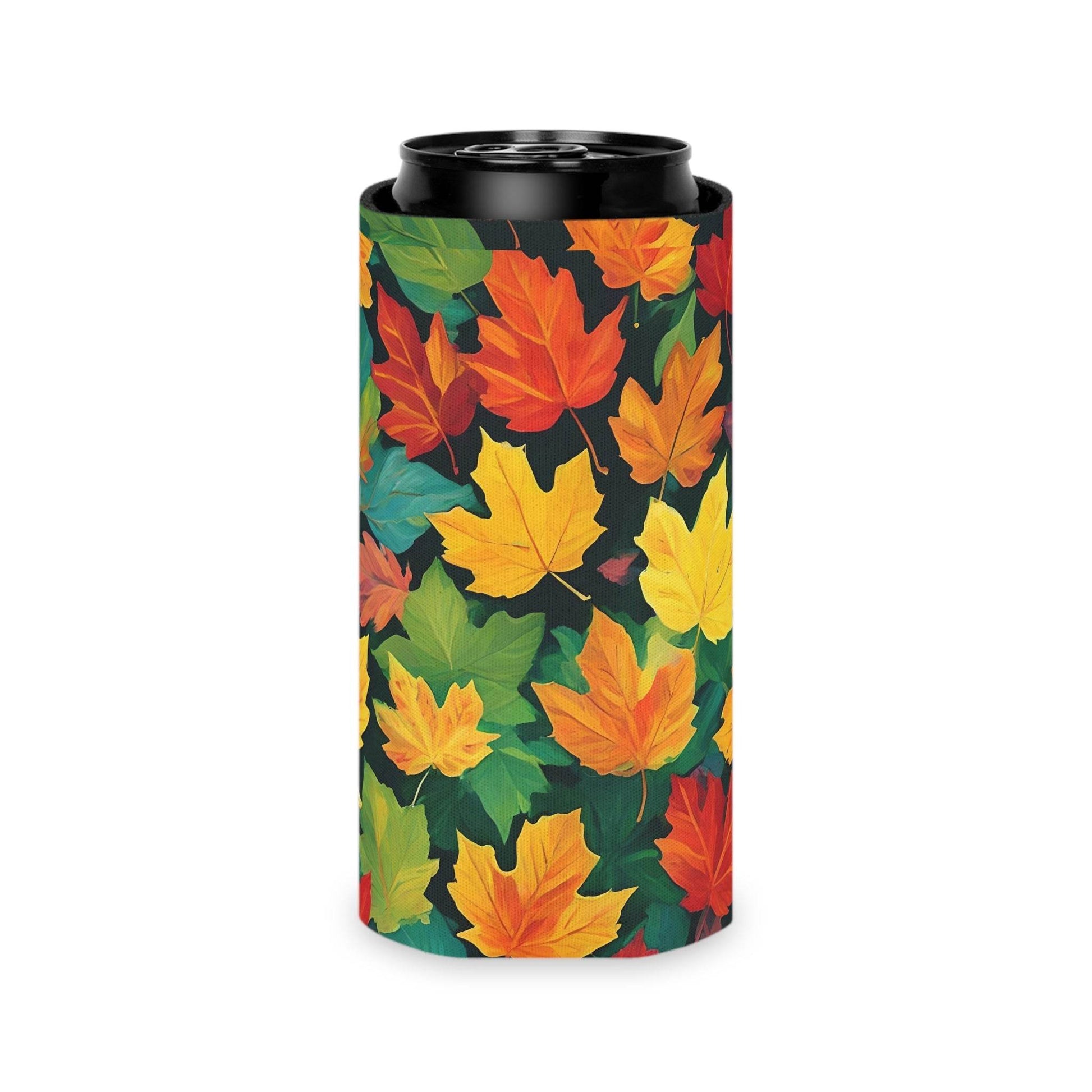 Colored Leaf Can Cooler BOGO 50% off - DeRose Seasonal