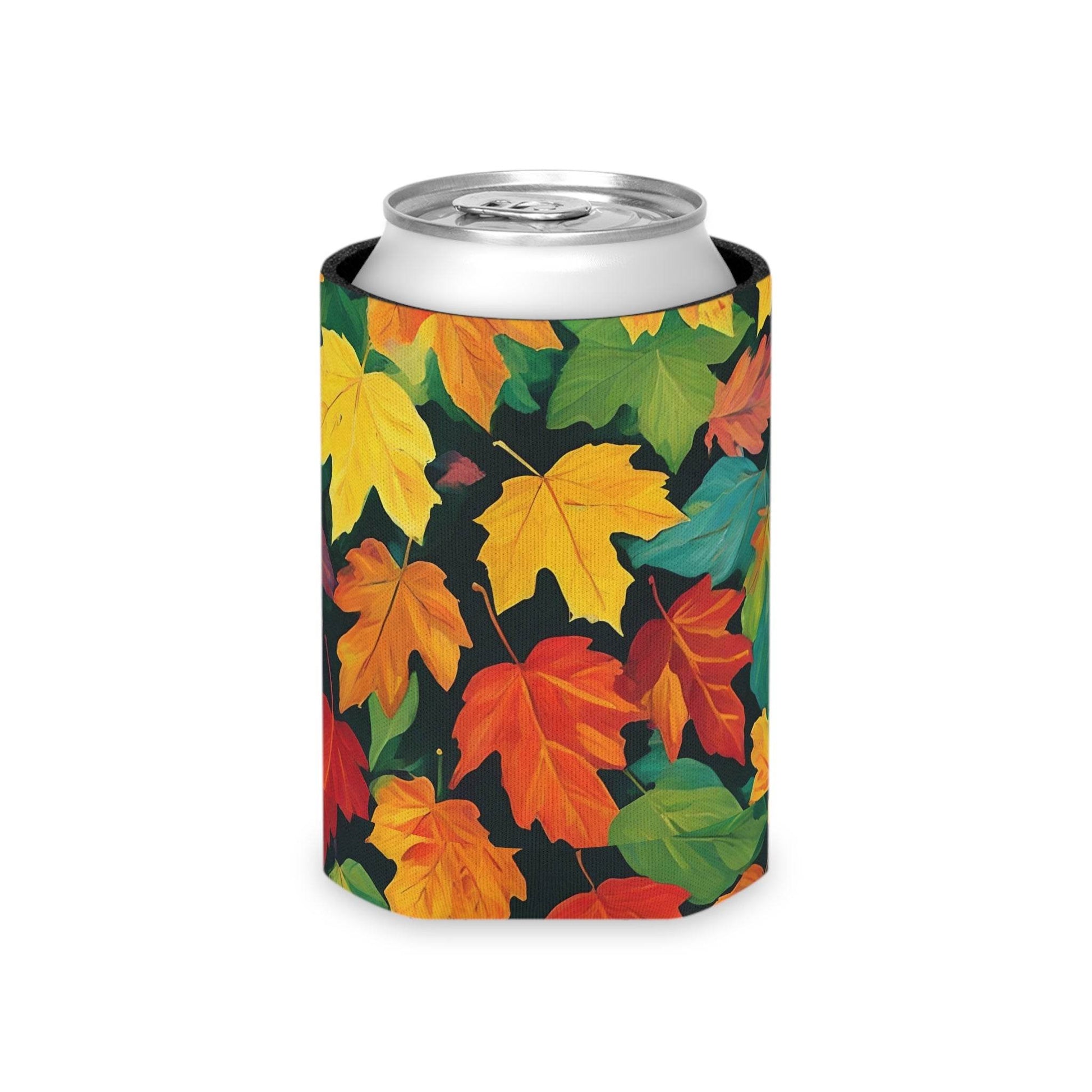 Colored Leaf Can Cooler BOGO 50% off - DeRose Seasonal