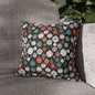 Colorful Ornaments Spun Polyester Square Pillowcase - DeRose Seasonal