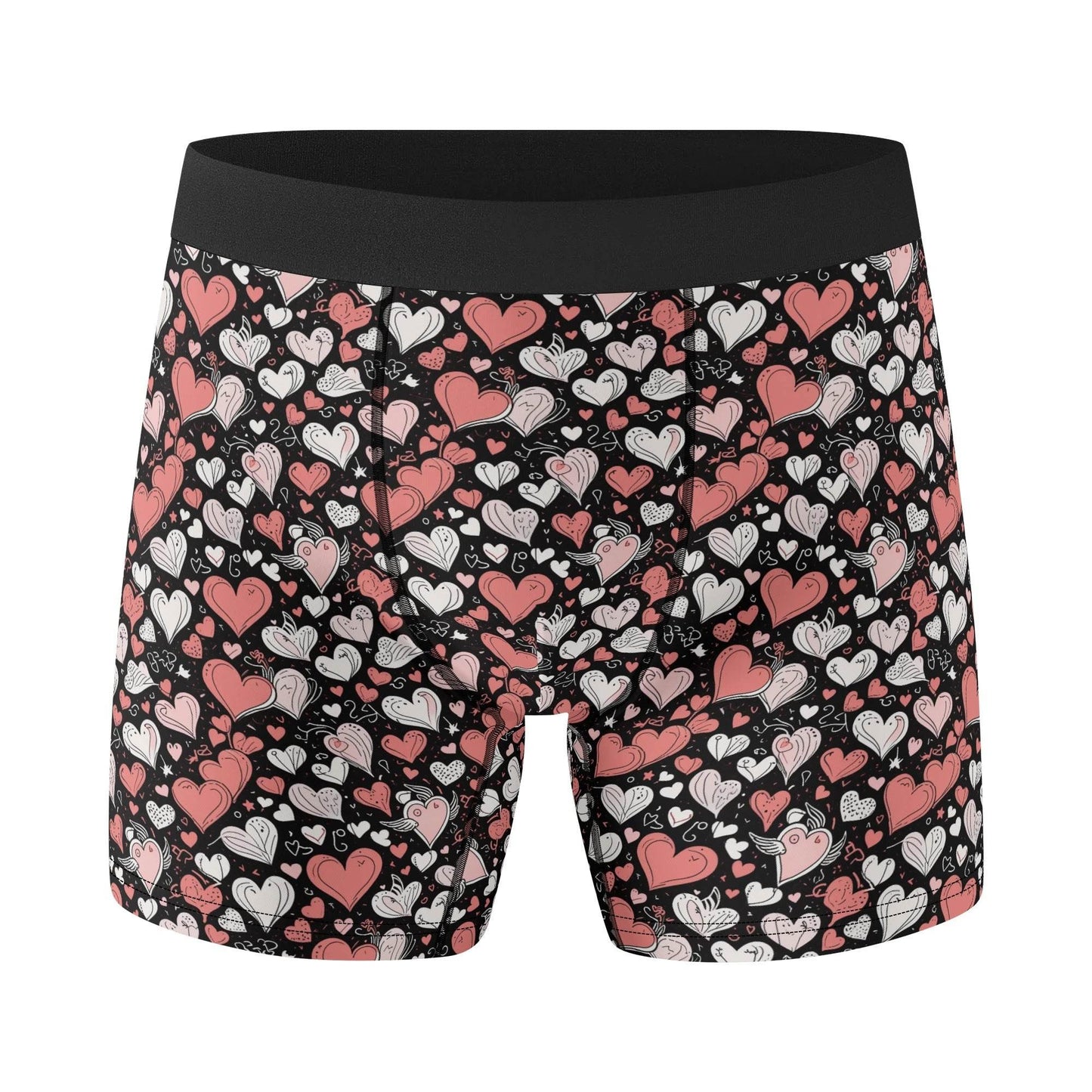 Colorful Hearts Men's Classic Stretch Trunks & Underwear - DeRose Seasonal