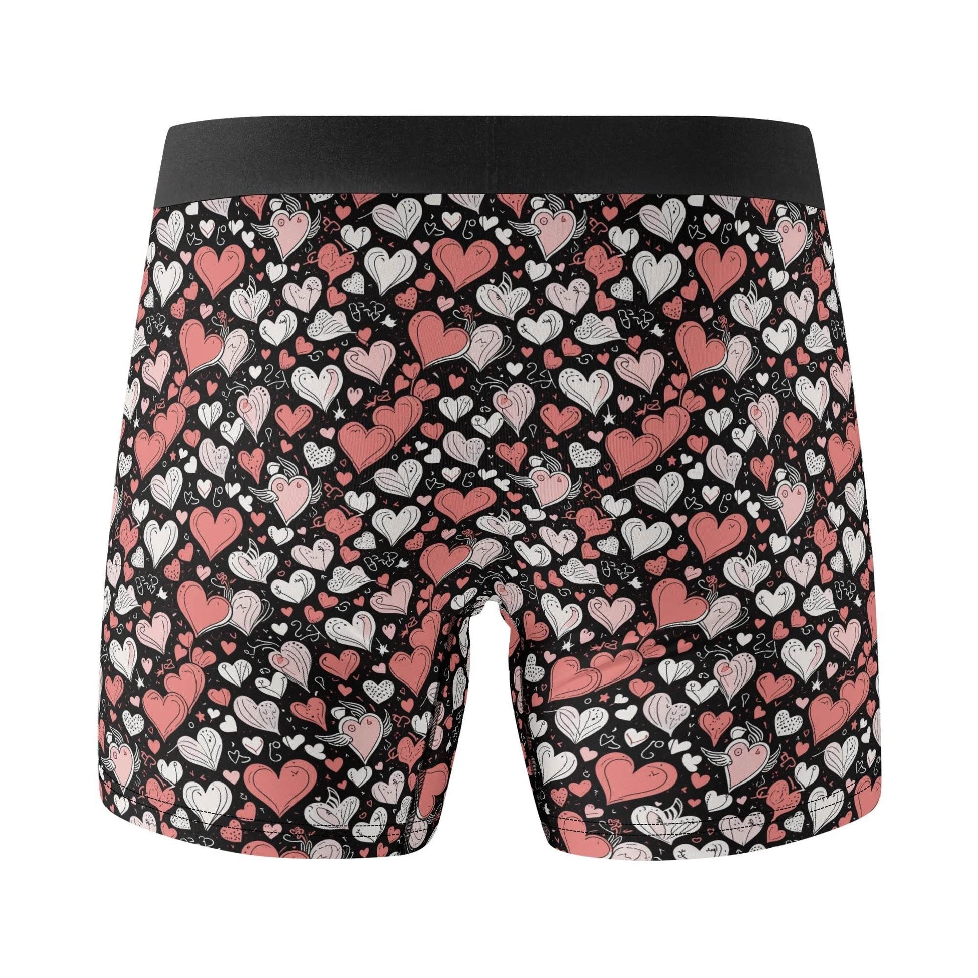 Colorful Hearts Men's Classic Stretch Trunks & Underwear - DeRose Seasonal