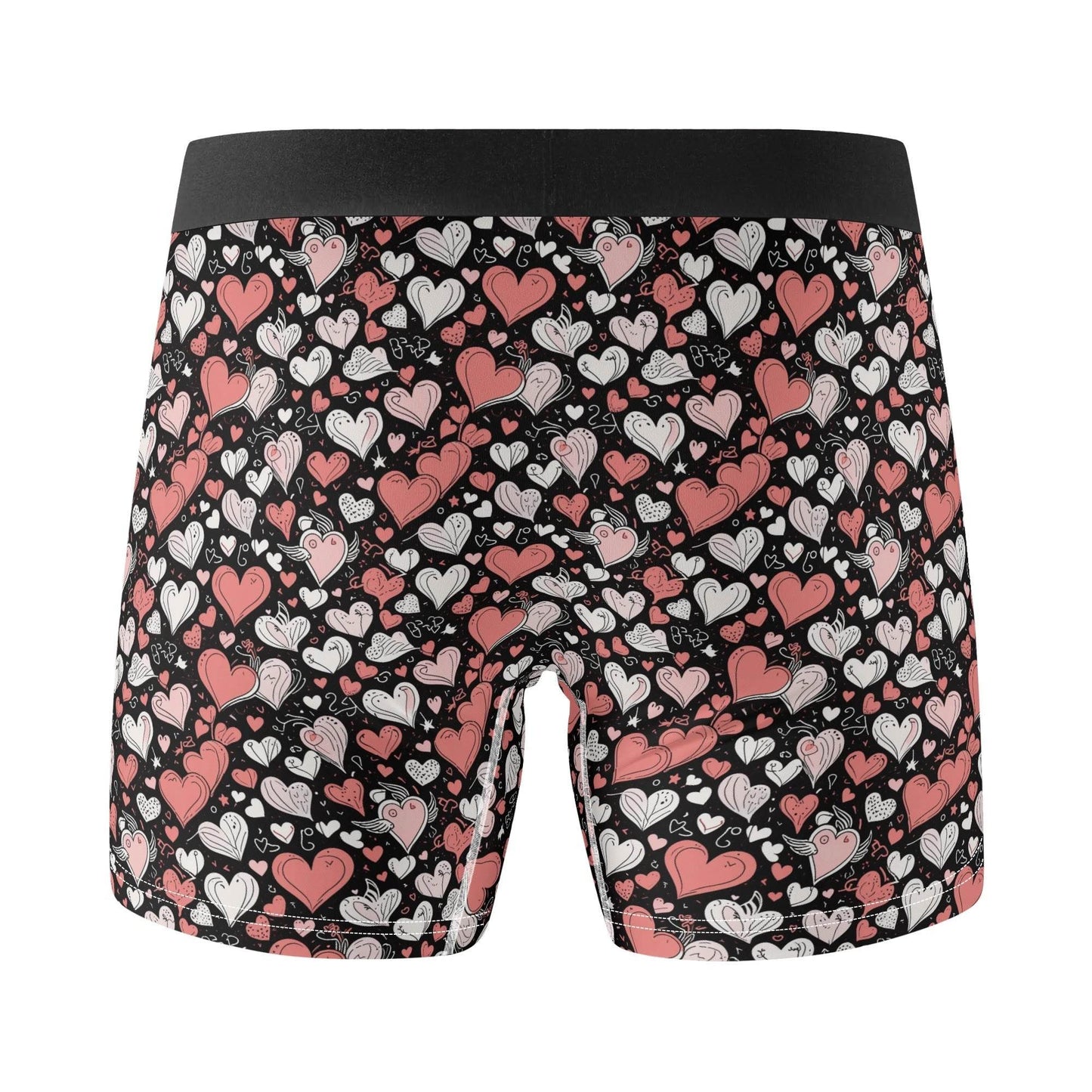 Colorful Hearts Men's Classic Stretch Trunks & Underwear - DeRose Seasonal