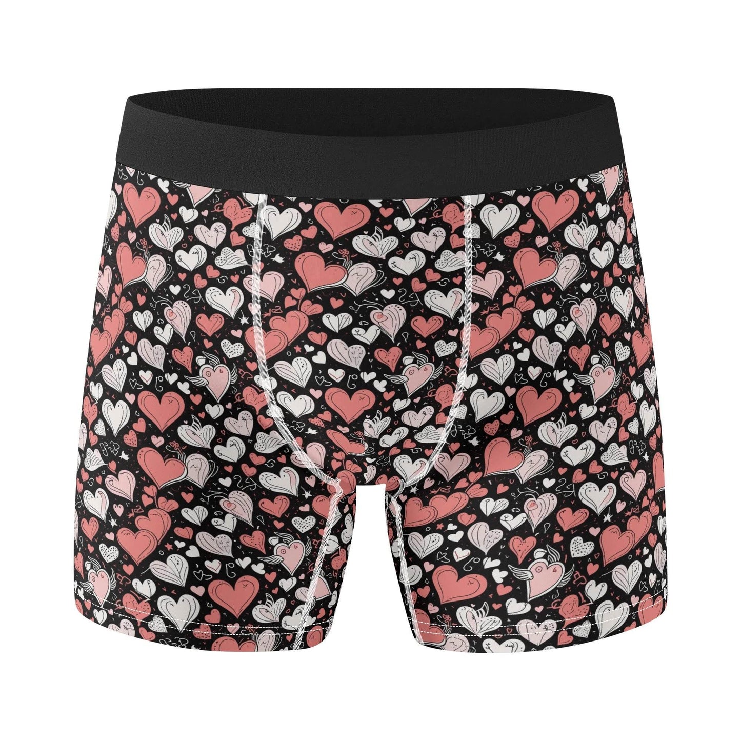 Colorful Hearts Men's Classic Stretch Trunks & Underwear - DeRose Seasonal