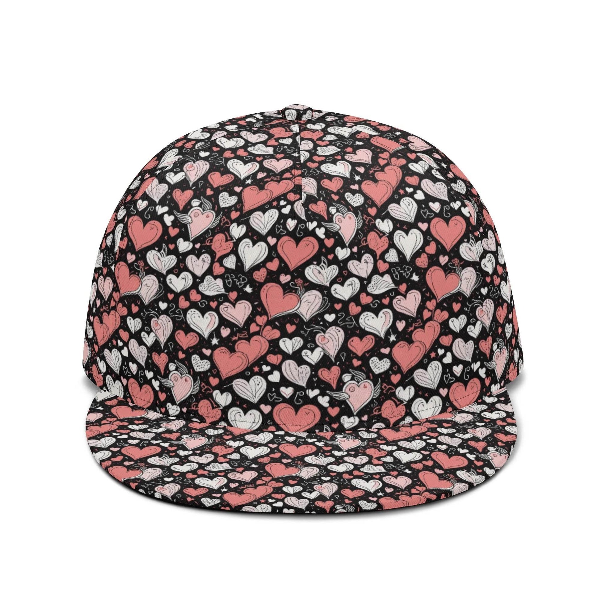 Colorful Hearts Unisex Classic Snapbacks - DeRose Seasonal