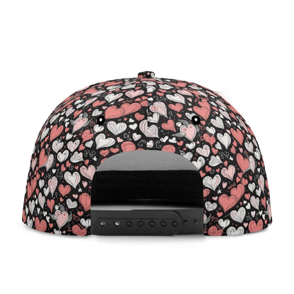 Colorful Hearts Unisex Classic Snapbacks - DeRose Seasonal