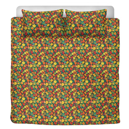 Colorful Leaves 3 Pcs Beddings - DeRose Seasonal