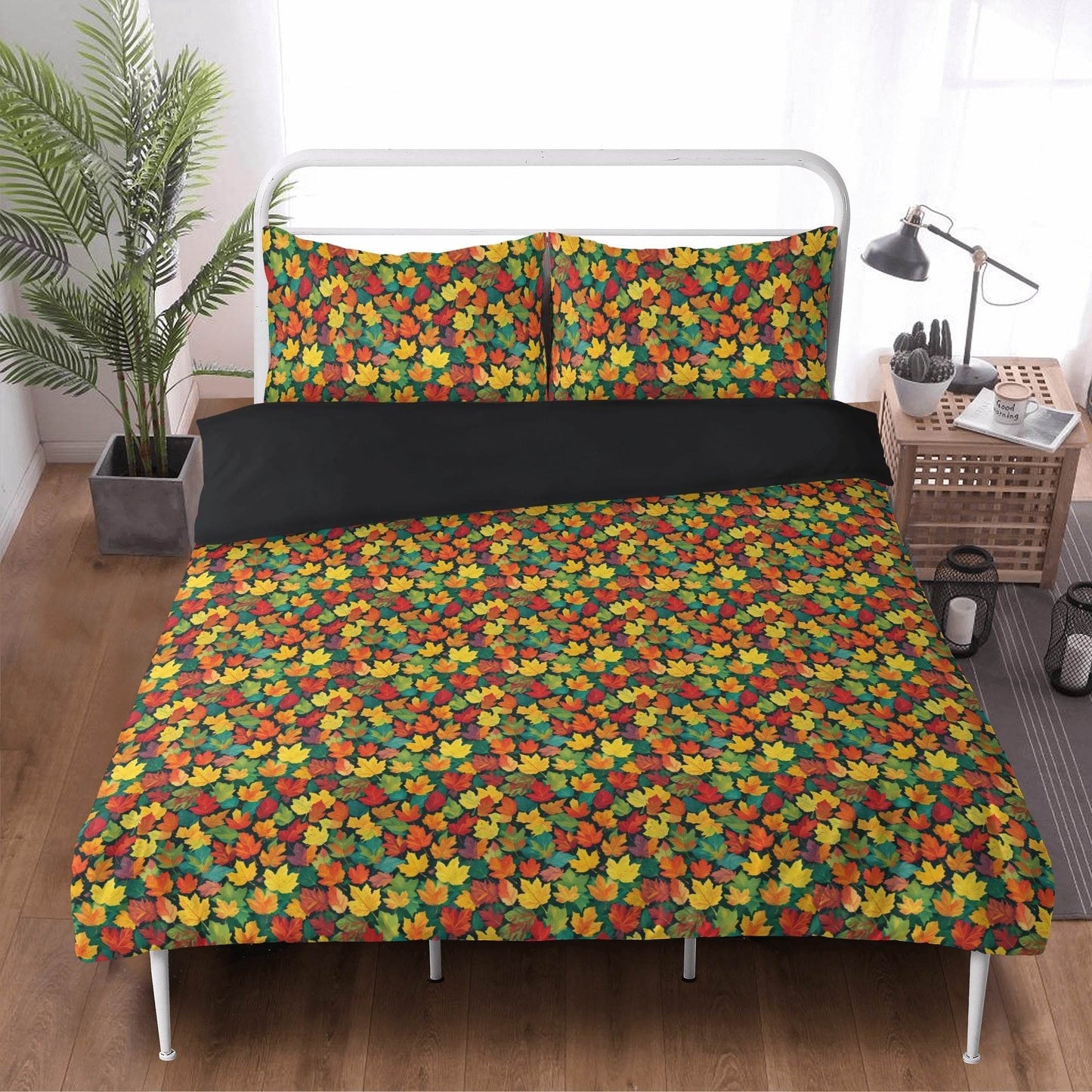 Colorful Leaves 3 Pcs Beddings - DeRose Seasonal