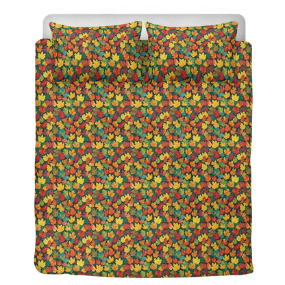 Colorful Leaves 3 Pcs Beddings - DeRose Seasonal