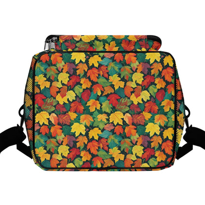 Colorful Leaves Insulated Leakproof Cooler Bag Lunch Box - DeRose Seasonal