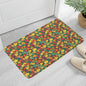 Colorful Leaves Plush Indoor Doormat - DeRose Seasonal