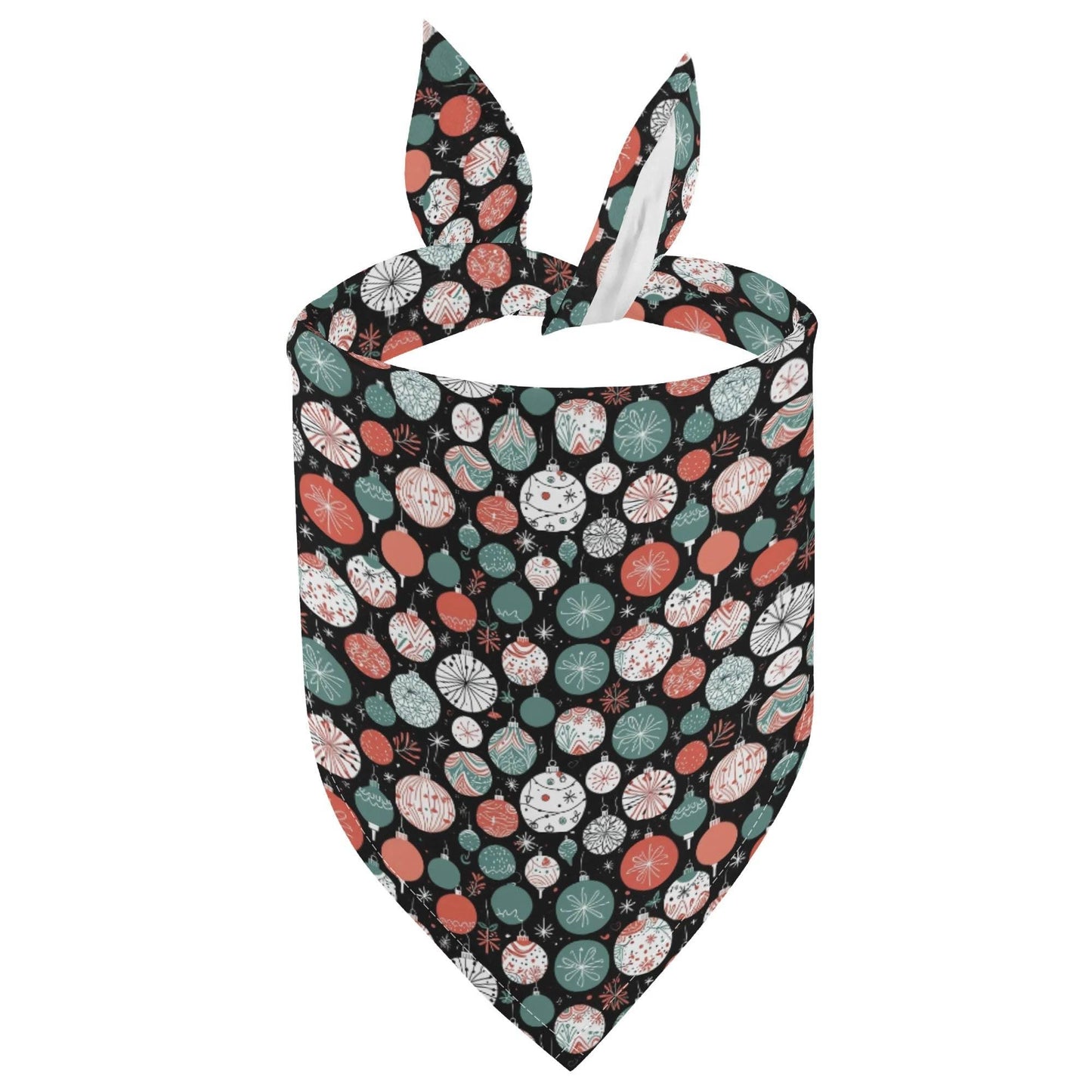 Colorful Ornament Animal Scarf Pet Adjustable Bandanas for Dogs Cats - DeRose Seasonal