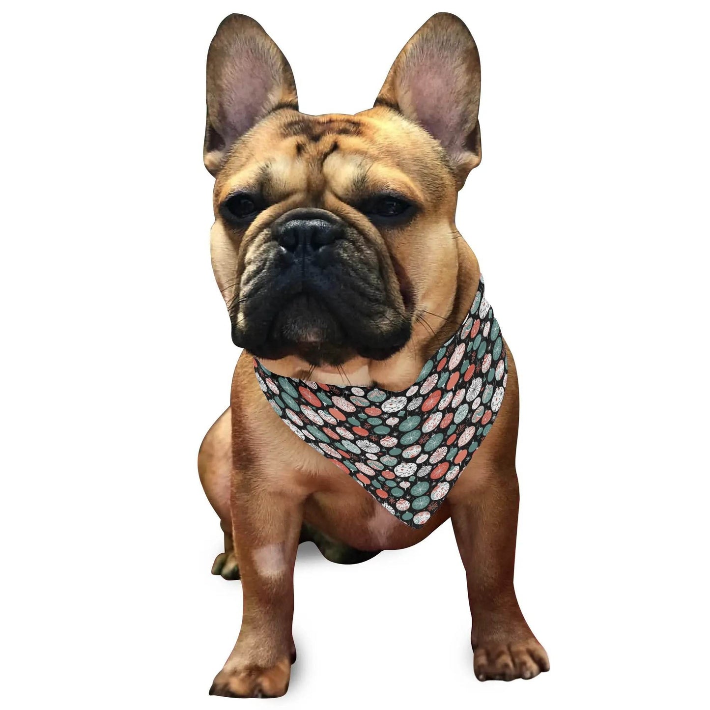 Colorful Ornament Animal Scarf Pet Adjustable Bandanas for Dogs Cats - DeRose Seasonal