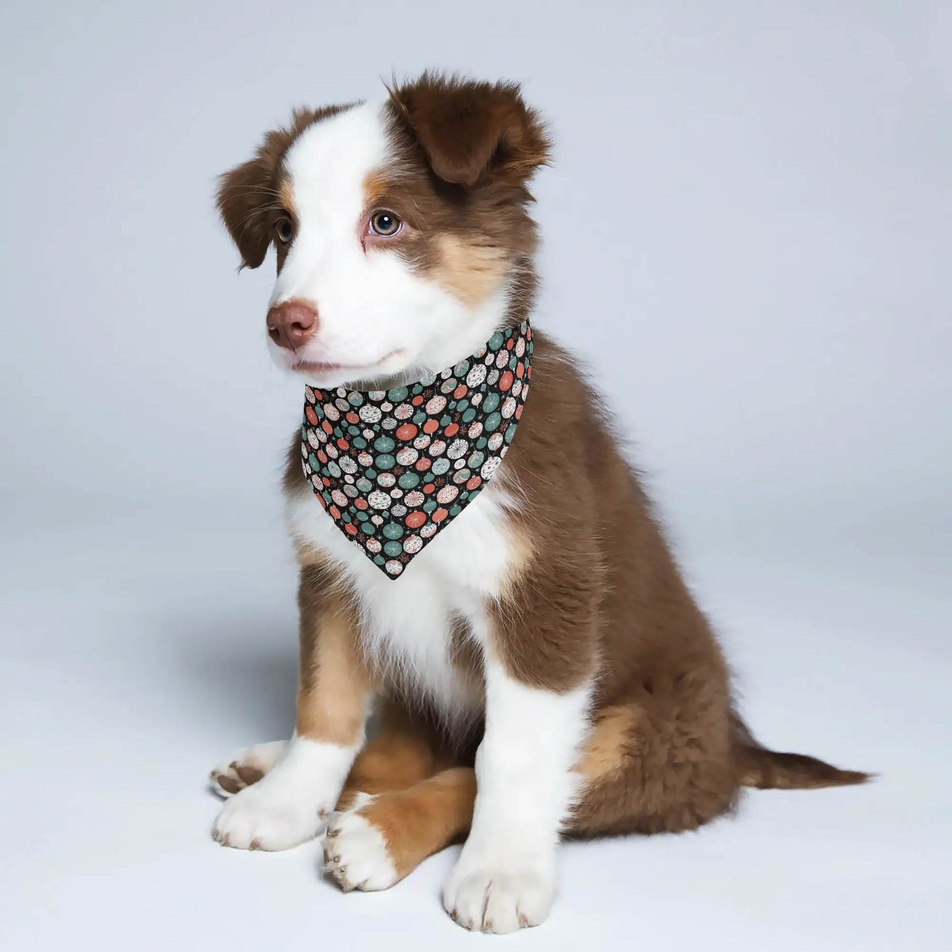 Colorful Ornament Animal Scarf Pet Adjustable Bandanas for Dogs Cats - DeRose Seasonal