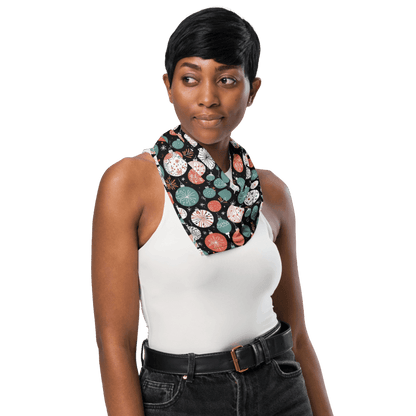 Colorful Ornament Bandana For Pets AND Humans! - DeRose Seasonal