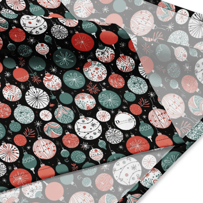 Colorful Ornament Bandana For Pets AND Humans! - DeRose Seasonal