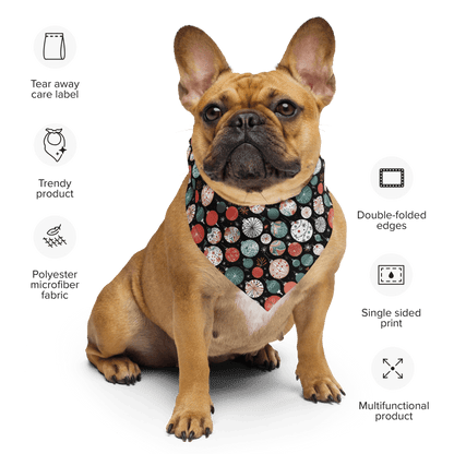 Colorful Ornament Bandana For Pets AND Humans! - DeRose Seasonal
