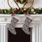 Colorful Ornament Christmas Santa Stockings - BUY ONE GET ONE FREE -BOGO - DeRose Seasonal