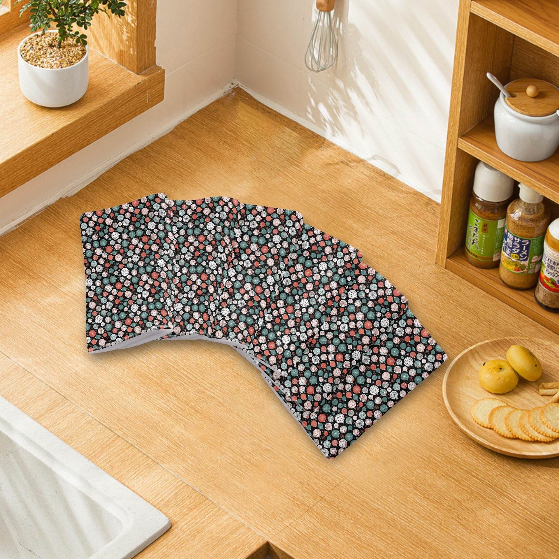 Colorful Ornament Hand Towels (6 Pcs) - DeRose Seasonal