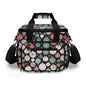 Colorful Ornament Insulated Leakproof Cooler Bag Lunch Box - DeRose Seasonal