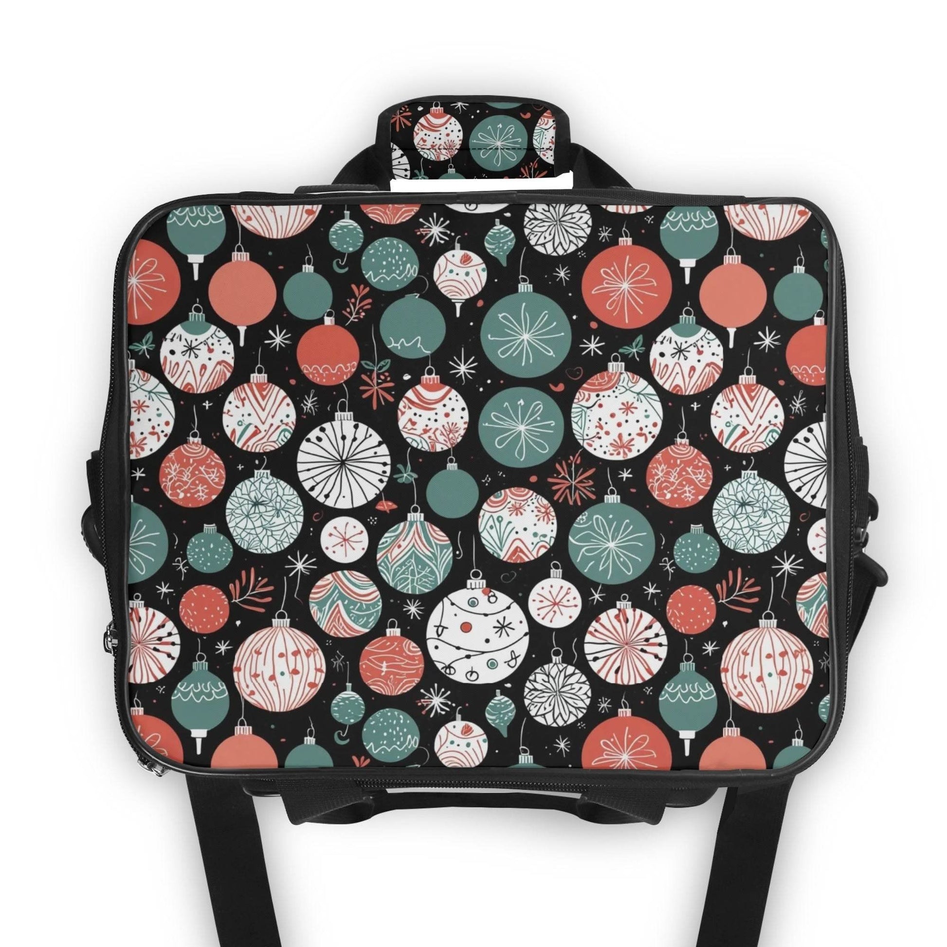 Colorful Ornament Insulated Leakproof Cooler Bag Lunch Box - DeRose Seasonal