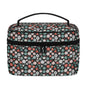 Colorful Ornament Leather Cosmetic Bag - DeRose Seasonal