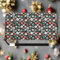 Colorful Ornament Leather Women's Zipper Wristlet Wallet - DeRose Seasonal