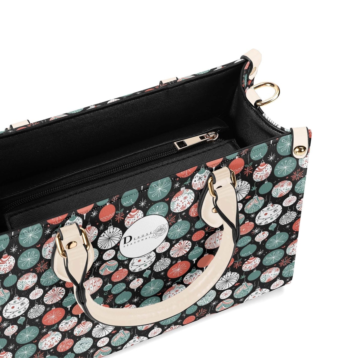 Colorful Ornament Luxury Women Leather Handbag (3 sizes) - DeRose Seasonal