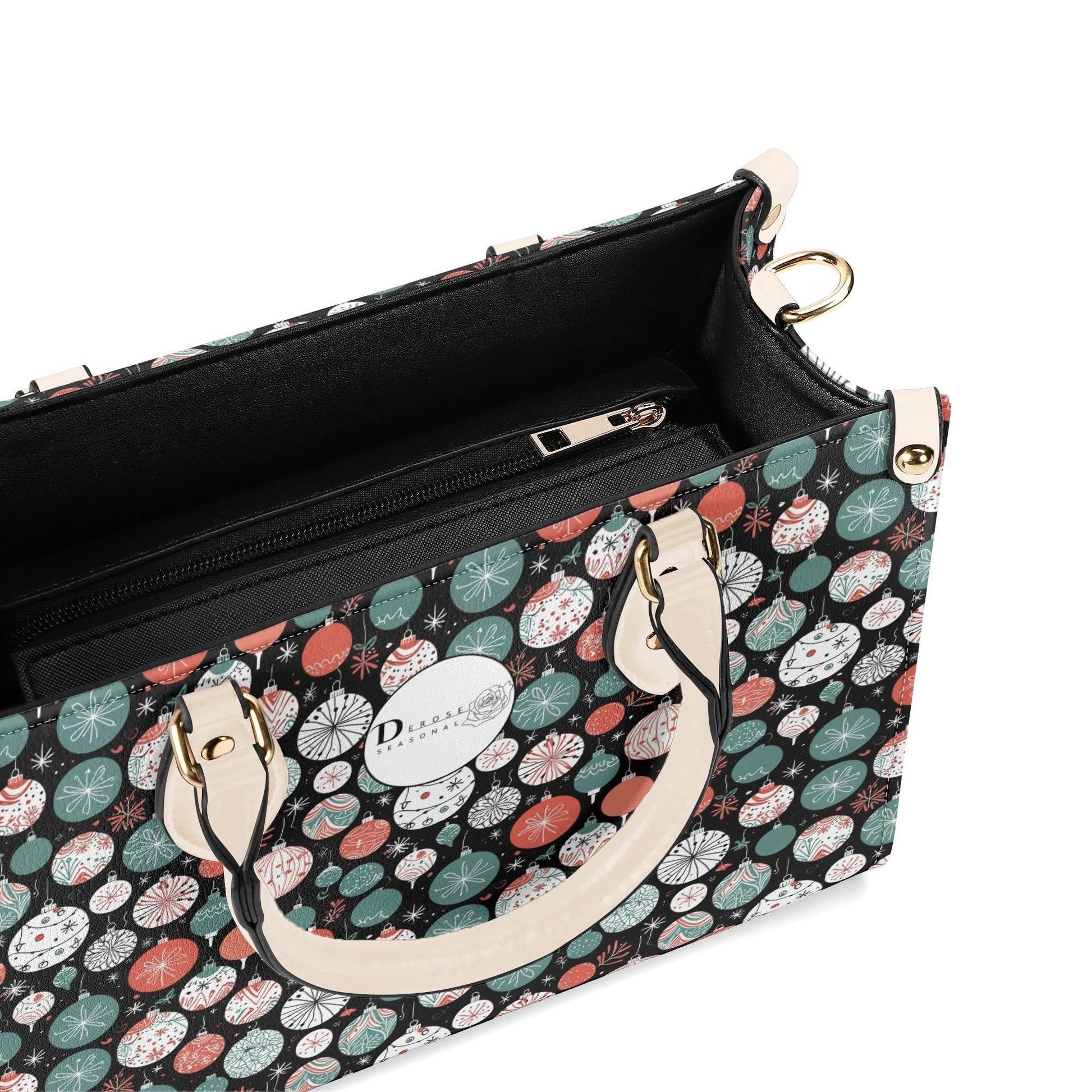 Colorful Ornament Luxury Women Leather Handbag (3 sizes) - DeRose Seasonal