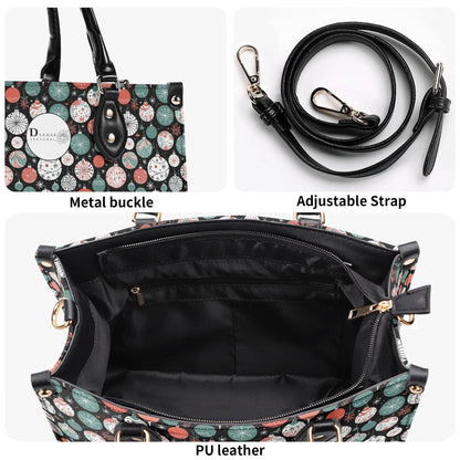 Colorful Ornament Luxury Women Leather Handbag (3 sizes) - DeRose Seasonal