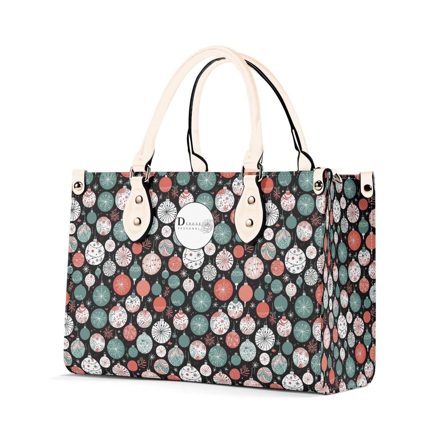 Colorful Ornament Luxury Women Leather Handbag (3 sizes) - DeRose Seasonal
