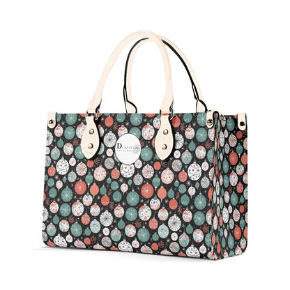 Colorful Ornament Luxury Women Leather Handbag (3 sizes) - DeRose Seasonal