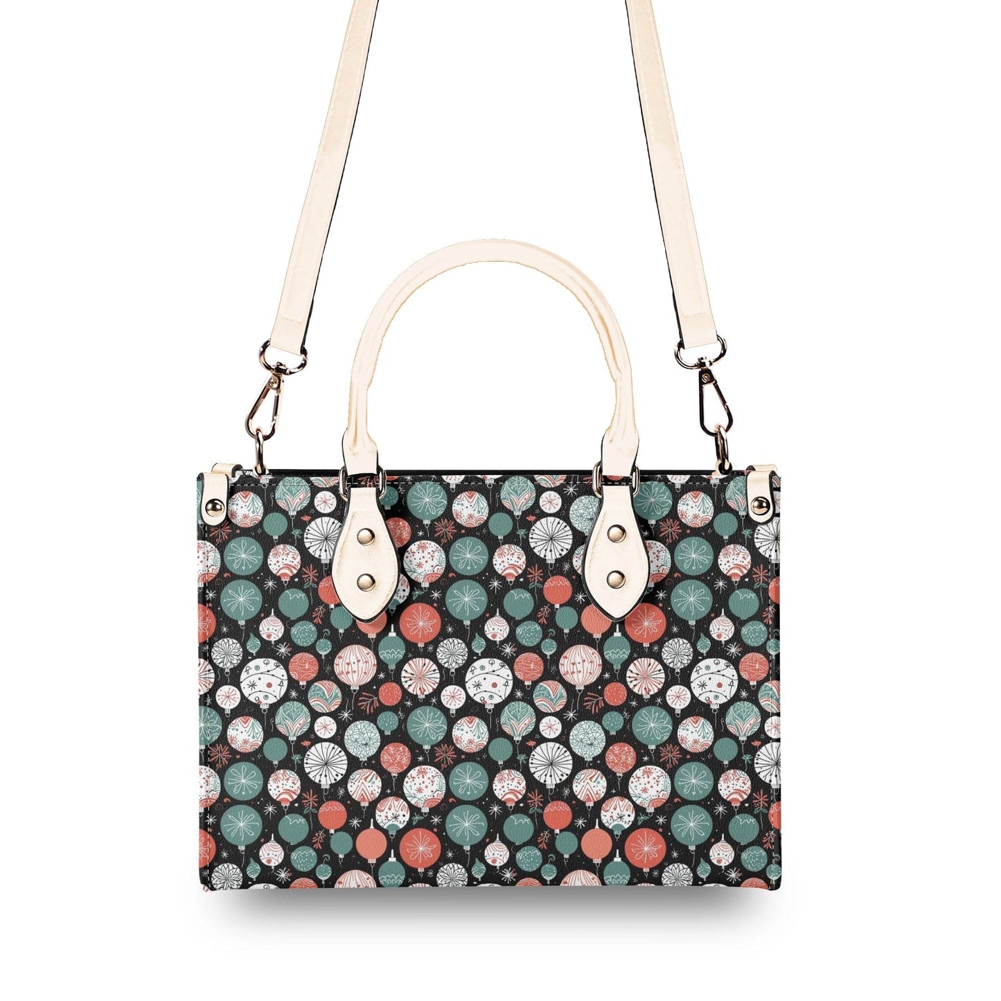 Colorful Ornament Luxury Women Leather Handbag (3 sizes) - DeRose Seasonal