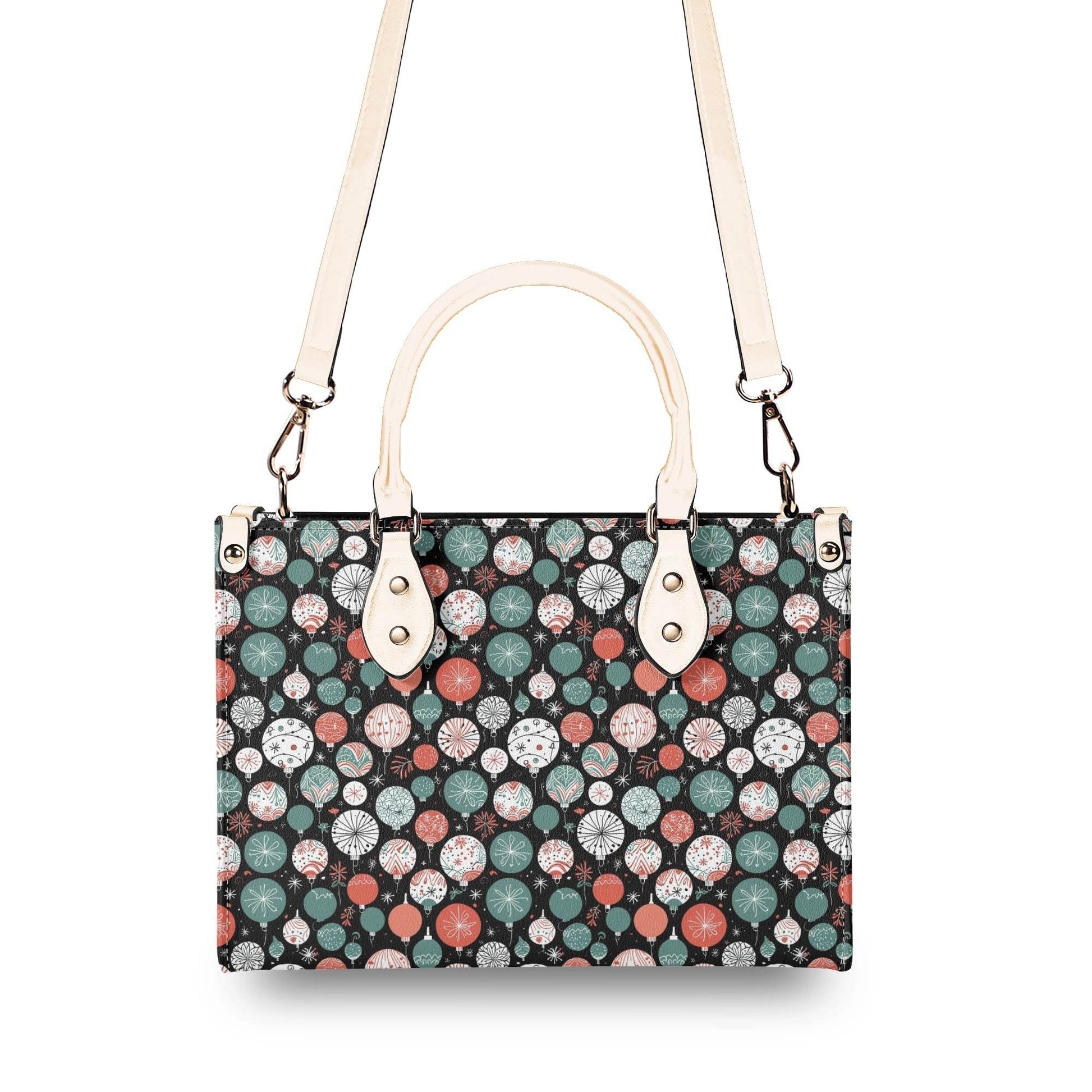 Colorful Ornament Luxury Women Leather Handbag (3 sizes) - DeRose Seasonal