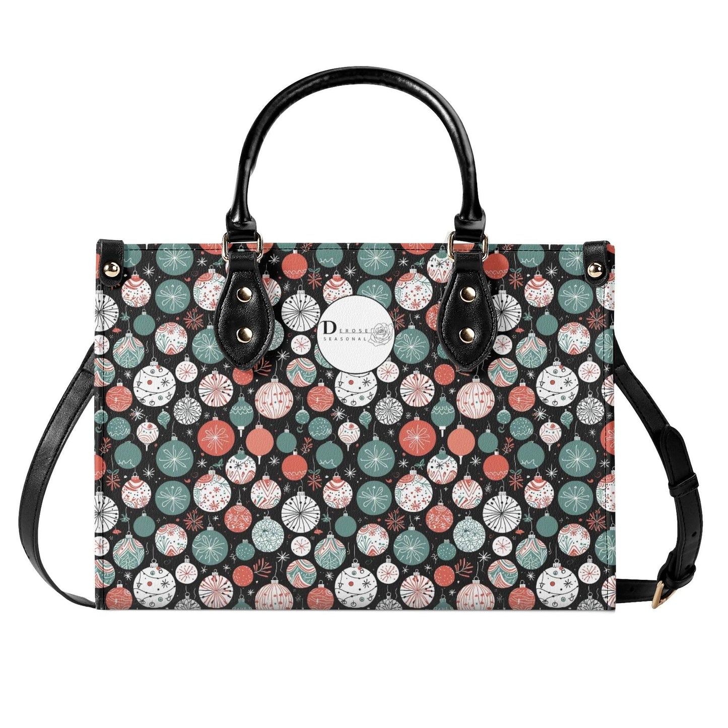 Colorful Ornament Luxury Women Leather Handbag (3 sizes) - DeRose Seasonal