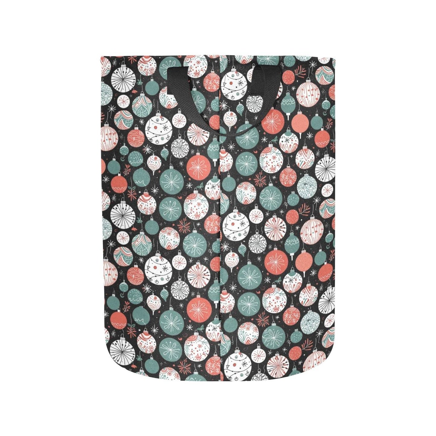 Colorful Ornament Polyester Laundry and Blanket Basket - DeRose Seasonal